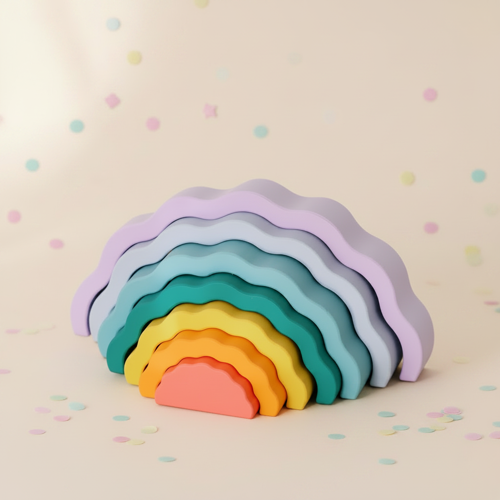 Stackable Rainbow - Wavy