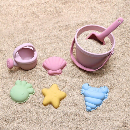 Silicone Beach Sand Toy - Pink