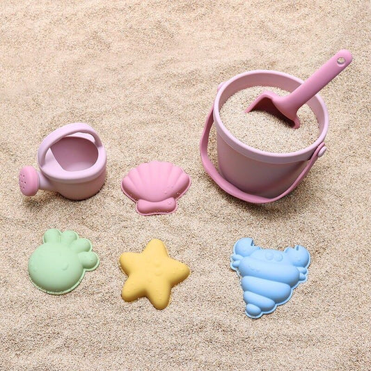 Silicone Beach Sand Toy - Pink